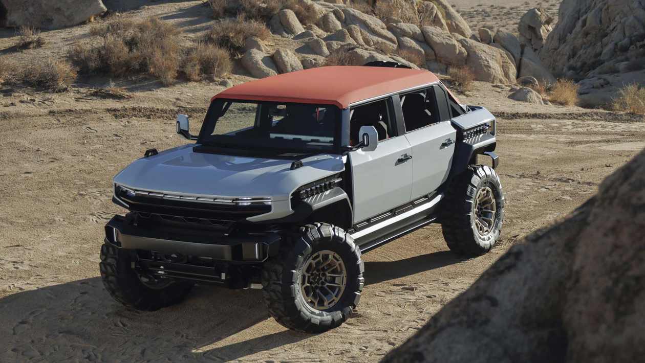 New GMC Hummer X Concept Unveiled - Pictures